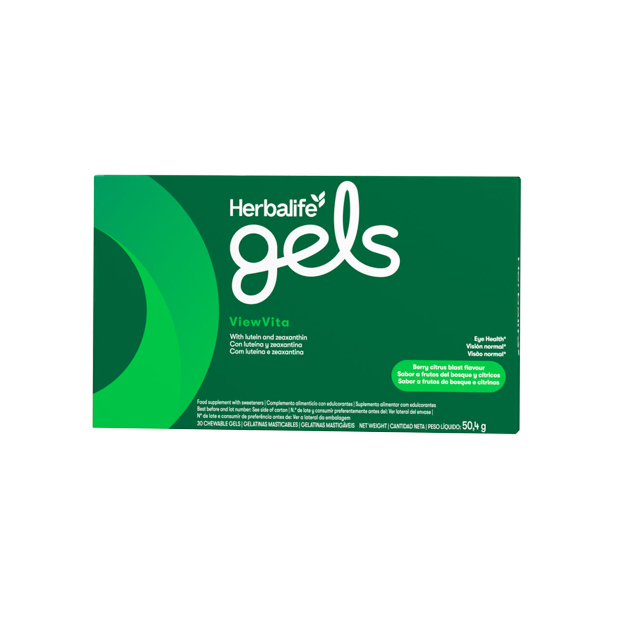 Herbalife Gels ViewVita Berry Citrus Blast 30 chewable gels