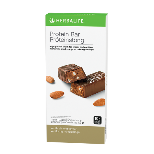 Protein Bars Vanilla Almond 14 bars per box